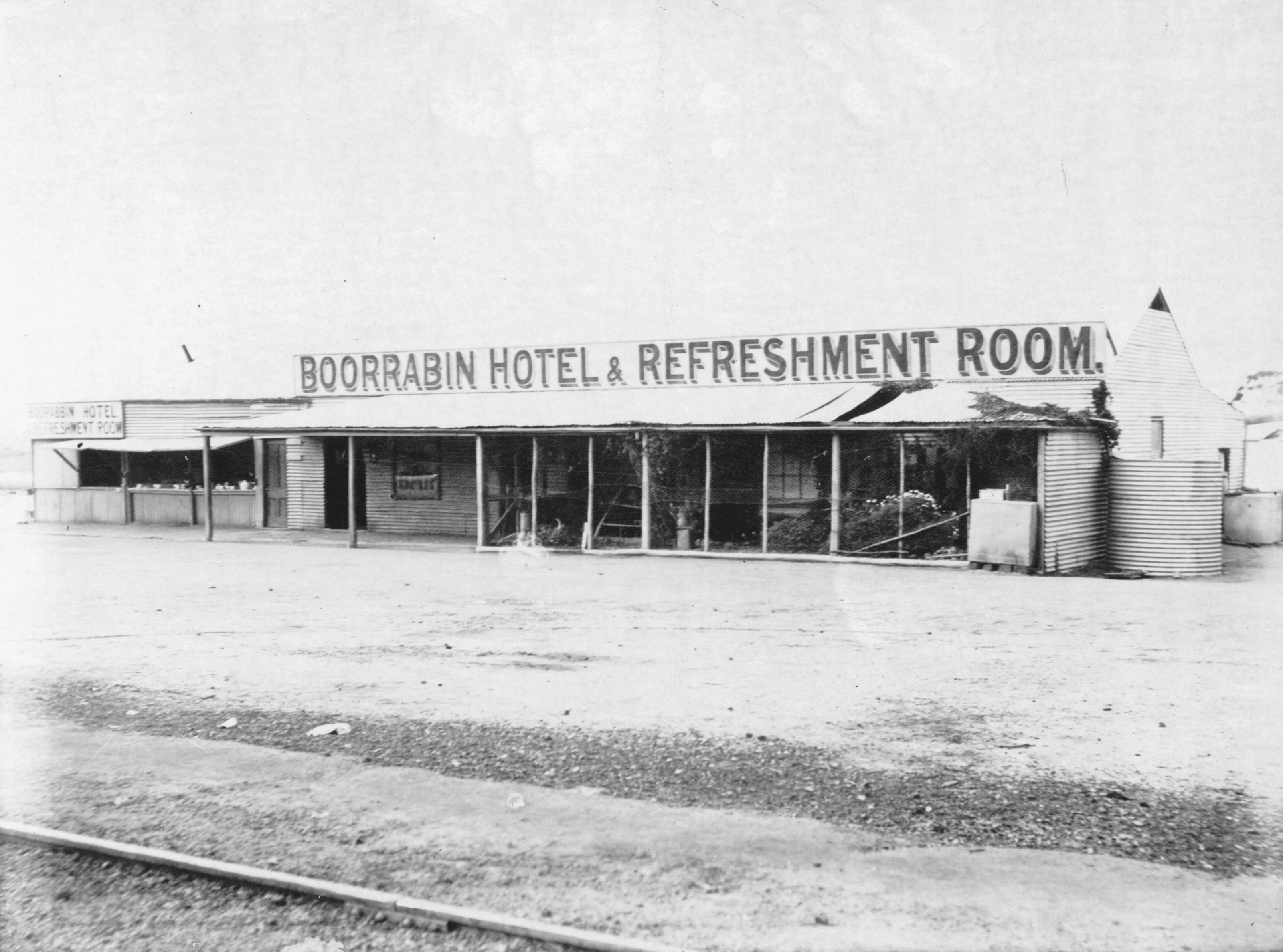 Borrabin Hotel and Refreshment Room.